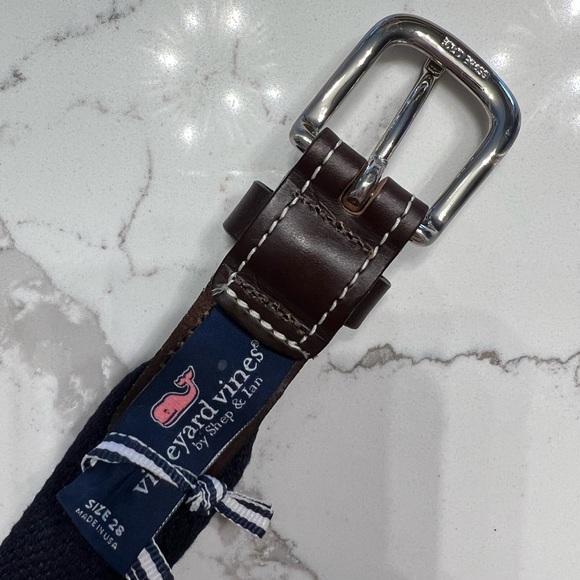 NWT Vineyard Vines Truck & Tree Canvas Club Belt - Picture 10 of 11